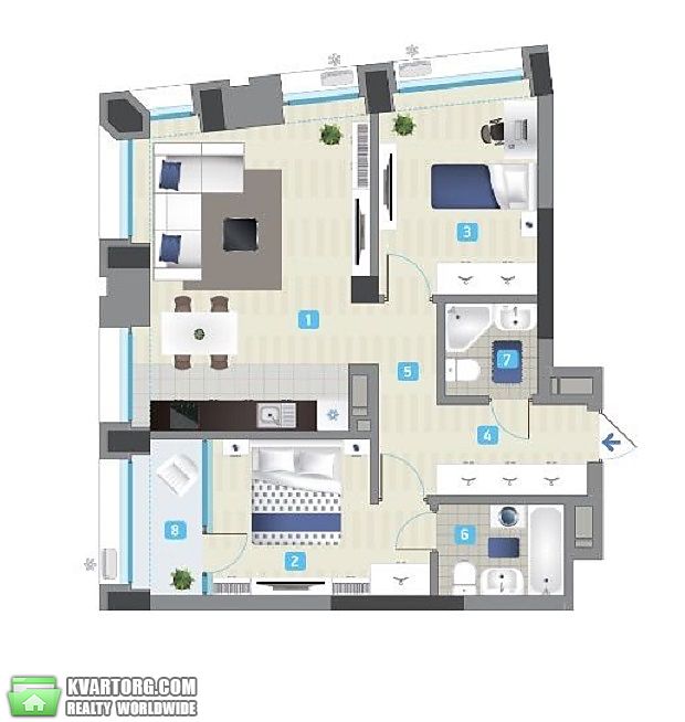 Sell 3-room apartment. Киев,  Заречная — photo 8