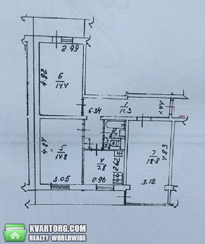 Sell 3-room apartment. Киев, Маричанская — photo 3