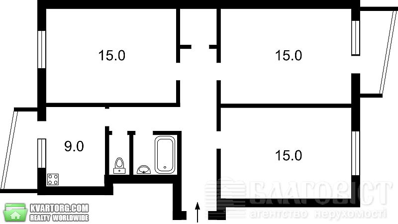 Sell 3-room apartment. Киев,  Жмаченко — photo 2