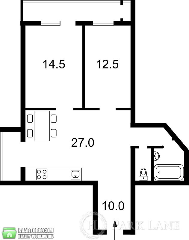 Sell 2-room apartment. Киев,  Княжий Затон — photo 10