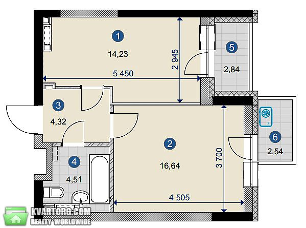 Sell 1-room apartment. Киев,  Нижнеюрковская — photo 4