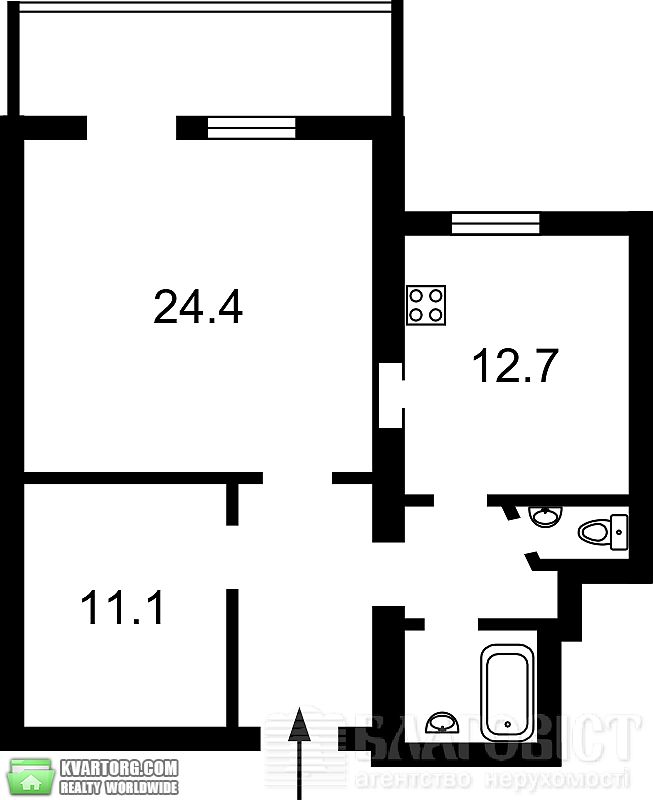 Sell 2-room apartment. Киев,  Саксаганского — photo 2