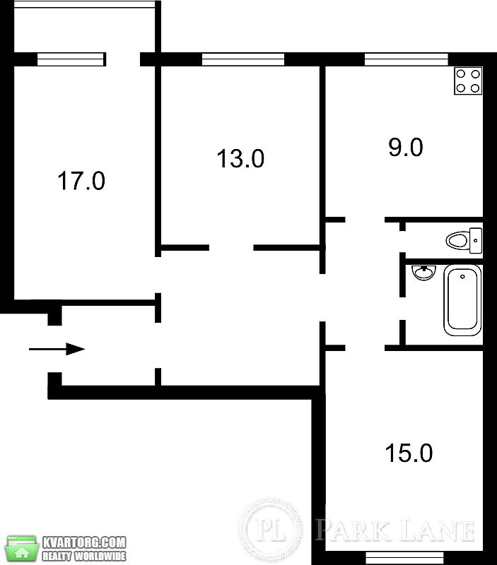Sell 3-room apartment. Киев, Мишуги — photo 3