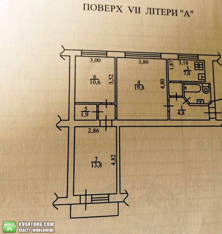 Sell 3-room apartment. Киев, бульв. Алексея Давыдова — photo 4