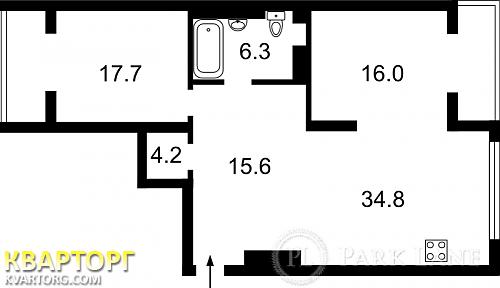 Sell 2-room apartment. Киев, Голосеевская — photo 2