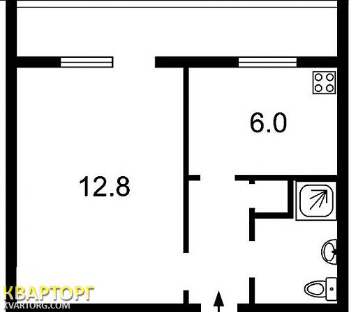 Sell 1-room apartment. Киев,  Воссоединения — photo 9