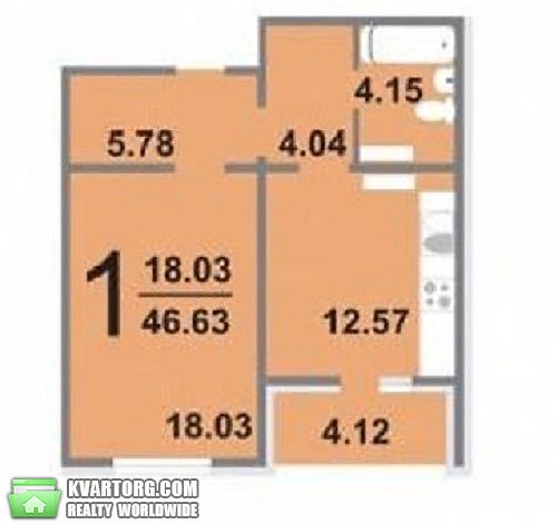 Sell 1-room apartment. Киев,  Ломоносова — photo 2