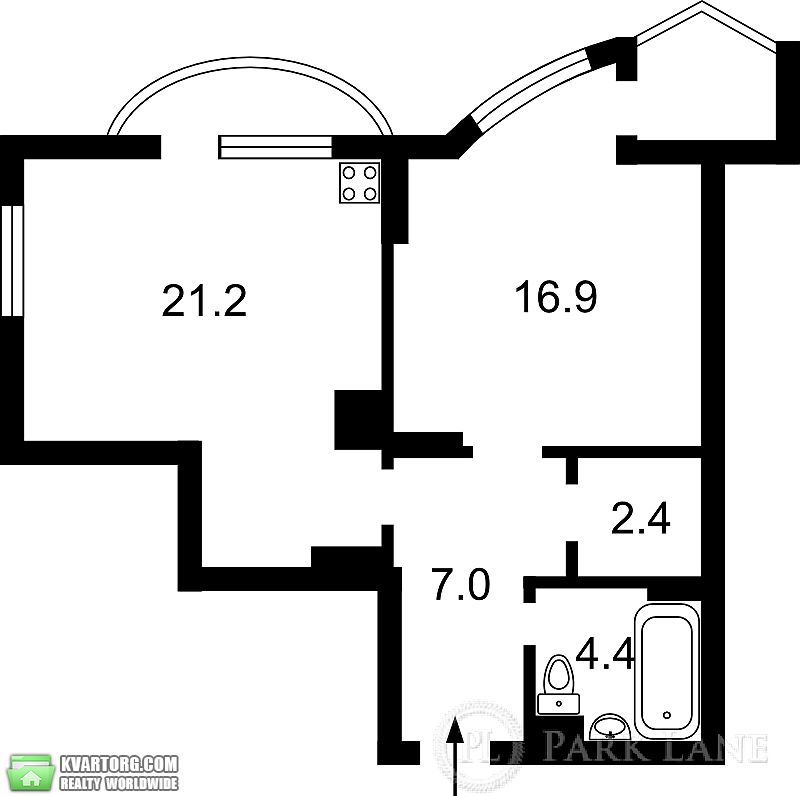 Sell 2-room apartment. Киев,  Урловская — photo 2