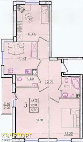 Sell 3-room apartment. Одесса, М. Жукова — photo 5