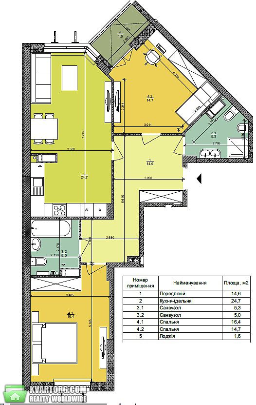 Sell 2-room apartment. Киев,  Вышгородская — photo 1