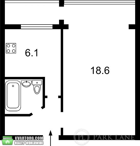 Sell 1-room apartment. Киев, Горького — photo 2