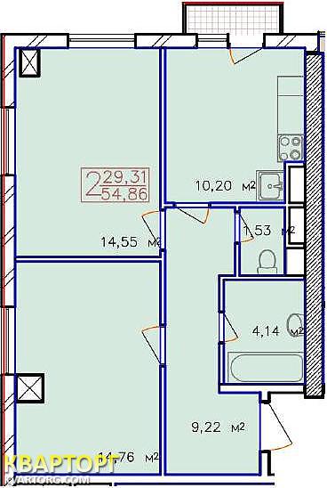 Sell 1-room apartment. Одесса, Архитекторская — photo 1
