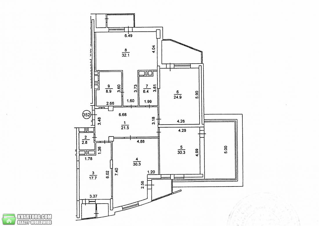Sell 4-room apartment. Киев, Леси Украинки бульвар — photo 8