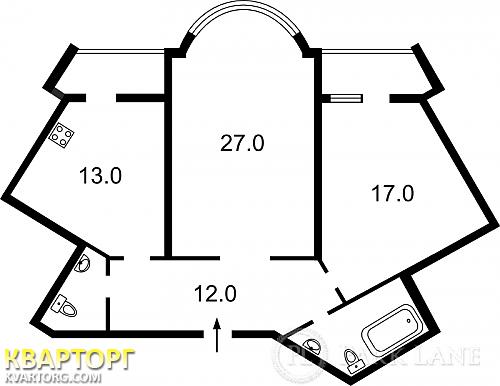 Sell 2-room apartment. Киев,  Княжий Затон — photo 2