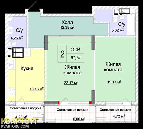 Sell 2-room apartment. Киев, Драгомирова — photo 1