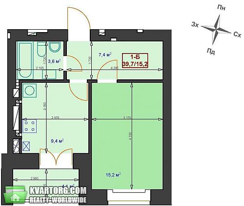 Sell 1-room apartment. Киев,  Ирпенская — photo 1