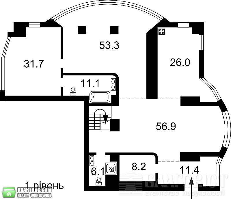 Sell 5-room apartment. Киев,  Мирного Панаса — photo 2