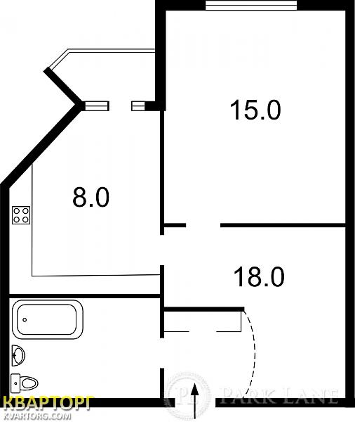Sell 2-room apartment. Киев,  Окипной — photo 2
