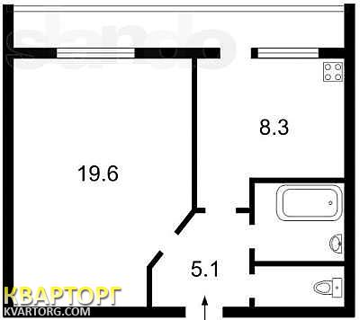 Sell 1-room apartment. Киев, Машиностроителей — photo 1
