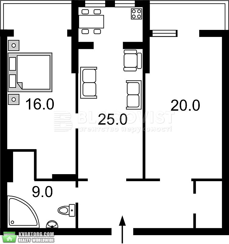 Sell 2-room apartment. Киев,  Леси Украинки бул — photo 5