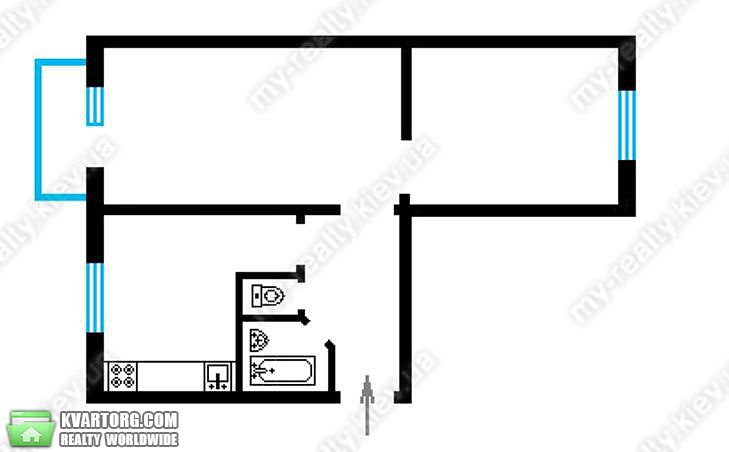 Sell 2-room apartment. Киев, Сулеймана Стальского — photo 3