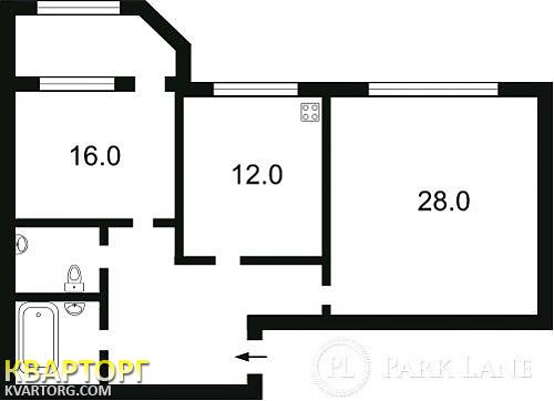 Sell 2-room apartment. Киев, Борщаговская — photo 2