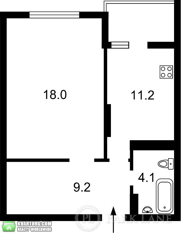 Sell 1-room apartment. Киев,  Андрющенко — photo 2
