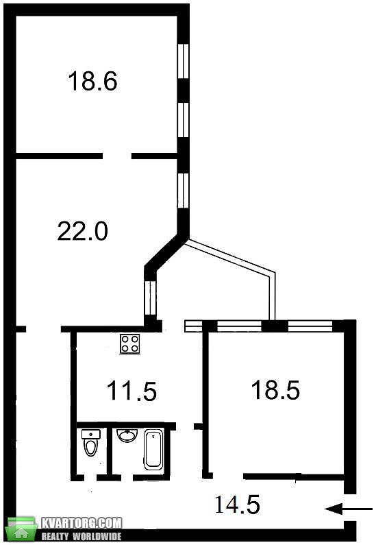 Rent out 4-room apartment. Киев,  Петлюры — photo 3