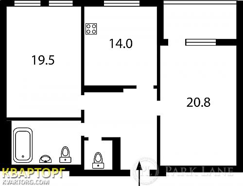 Sell 2-room apartment. Киев,  Ахматовой — photo 2