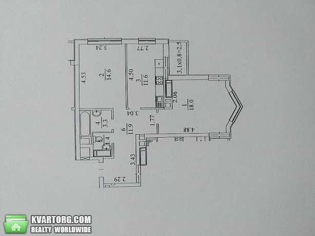Sell 2-room apartment. Киев,  Саперно-Слободская — photo 4