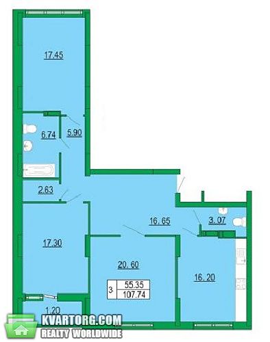 Sell 3-room apartment. Киев,  Конева — photo 2