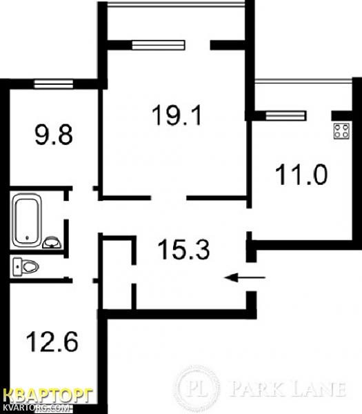 Sell 3-room apartment. Киев, Івана Пулюя — photo 1