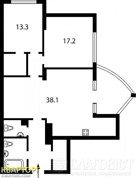 Sell 2-room apartment. Киев,  Глубочицкая — photo 3