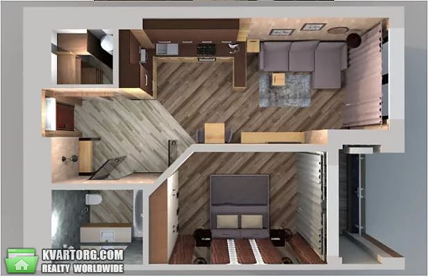 Rent out 2-room apartment. Киев, Деловая — photo 8