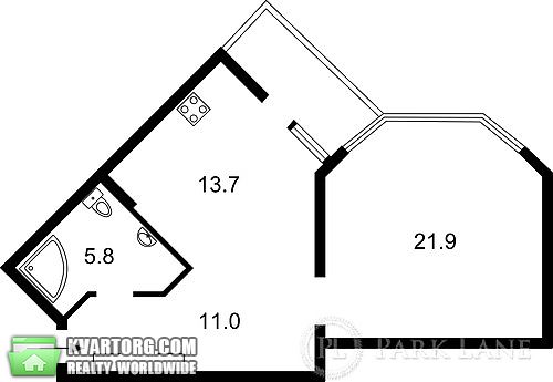 Sell 2-room apartment. Киев,  Касияна — photo 3