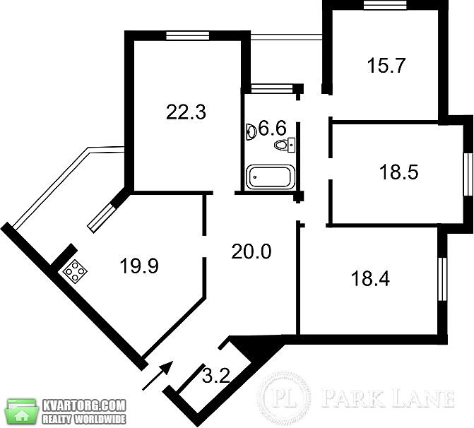 Sell 4-room apartment. Киев,  Драгоманова — photo 8