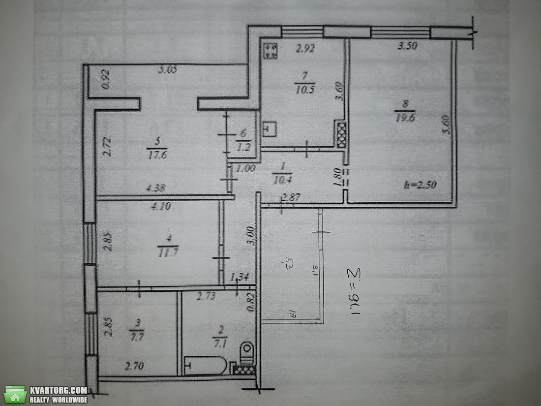 Sell 4-room apartment. Днепропетровск, донецкое шоссе — photo 9