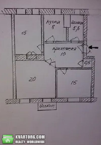 Sell 3-room apartment. Киев,  Тургеневская — photo 6