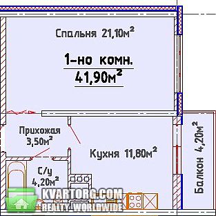 Sell 1-room apartment. Одесса, Среднефонтанская — photo 1