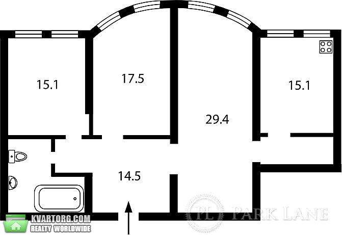 Sell 3-room apartment. Киев,  Харьковское шоссе — photo 2
