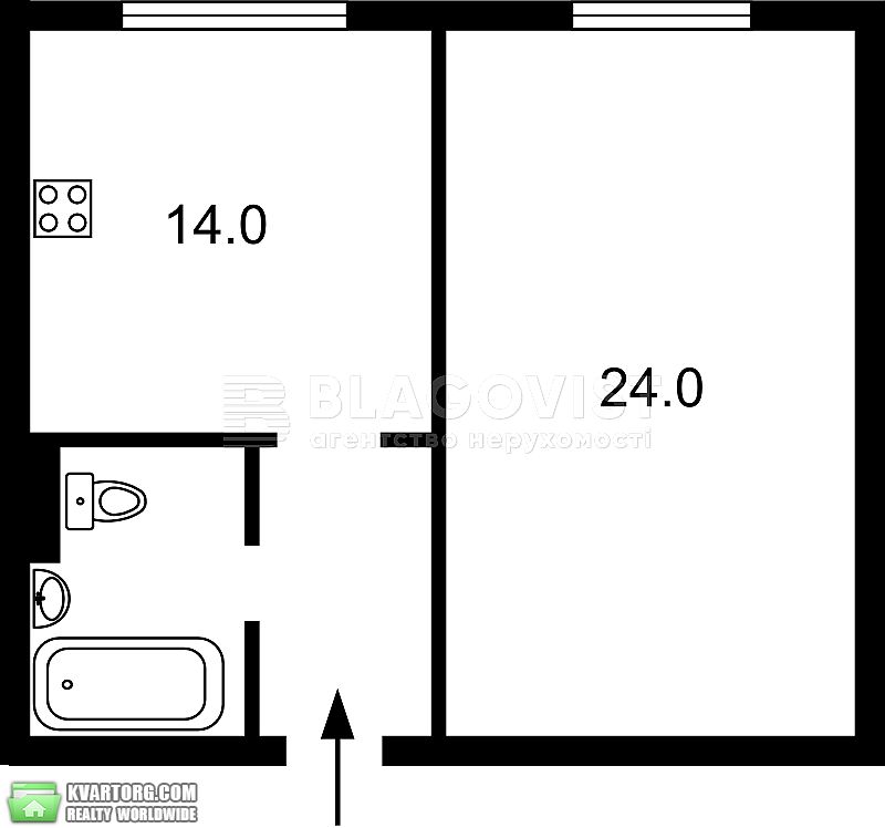 Rent out 1-room apartment. Киев,  Комбинатная — photo 8