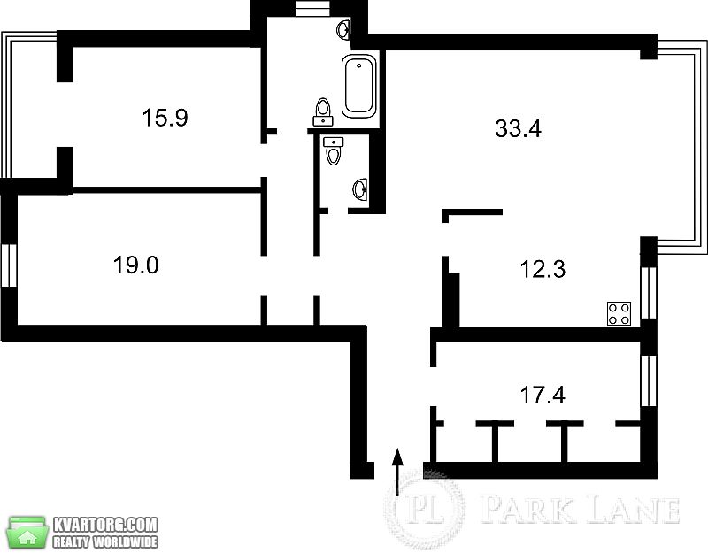 Sell 3-room apartment. Киев, Макеевская — photo 4