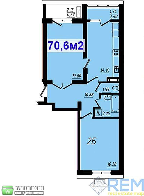 Sell 2-room apartment. Одесса, Маршала Жукова — photo 2