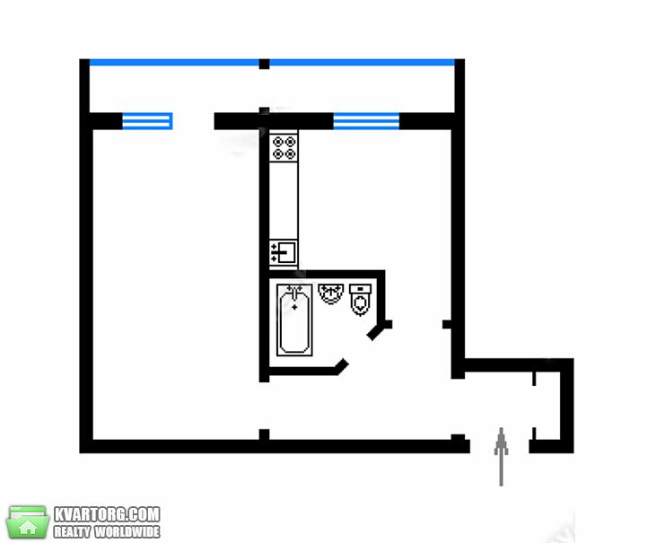 Sell 1-room apartment. Киев,  Бучмы — photo 3