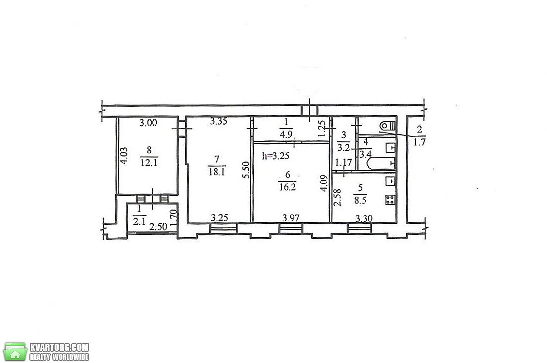 Sell 3-room apartment. Днепропетровск, Короленко — photo 7