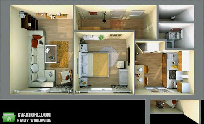 Sell 2-room apartment. Киев, Богдана Хмельницкого — photo 2