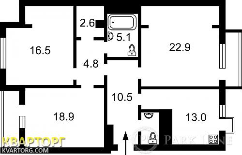 Sell 3-room apartment. Киев,  Кривоноса М. — photo 6