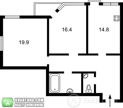 Sell 2-room apartment. Киев, Верховинная — photo 2
