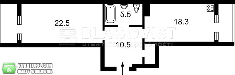 Sell 2-room apartment. Киев, Коновальця Євгенія — photo 2