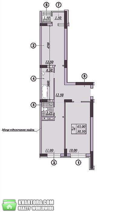 Sell 2-room apartment. Киев, Подвысоцкого ул. — photo 5